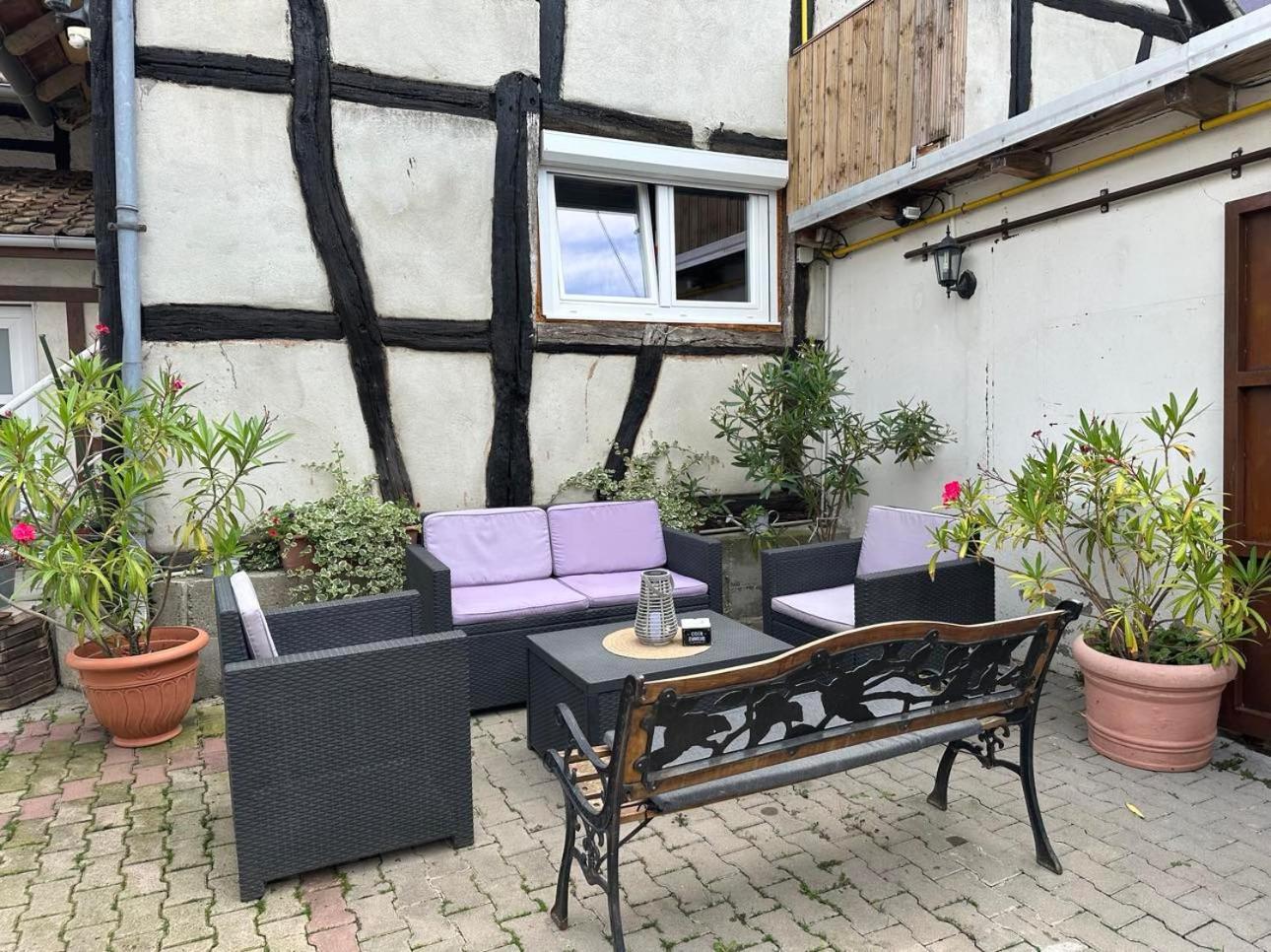 Gite Au Giessen - Loft Biesheim Exterior foto